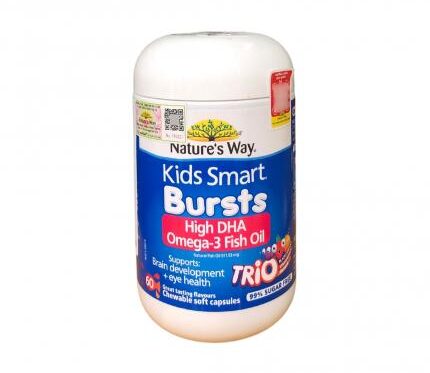 Nature’s Way Kids Smart Omega-3 Fish Oil Trio – Bổ sung Omega 3 cho bé