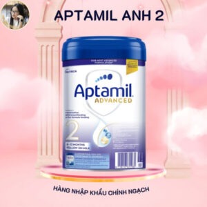 Sữa Aptamil Advanced số 2 – 800g Dành cho trẻ từ 6–12 tháng tuổi