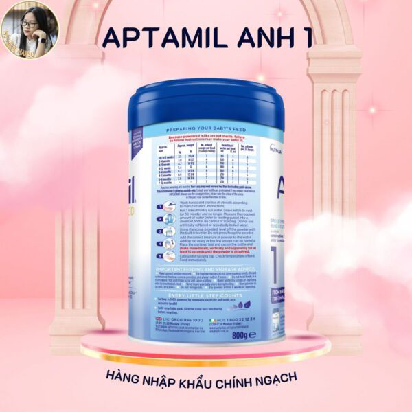 Sữa Aptamil Advanced số 1 Sữa Aptamil Advanced số 1