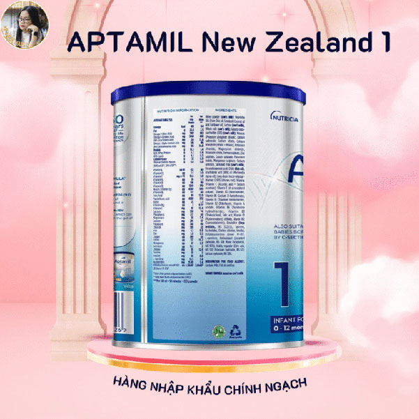 Sữa Aptamil Profutura Cesarbiotik số 1 (800g) Dành cho bé Sữa Aptamil Profutura Cesarbiotik số 1 (800g) Dành cho bé 0 –12 tháng