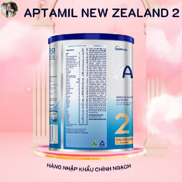 Sữa Aptamil Profutura Cesarbiotik số 2 (800g) Dành cho bé Sữa Aptamil Profutura Cesarbiotik số 2