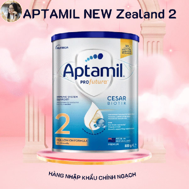 Sữa Aptamil Profutura Cesarbiotik số 2 (800g) Dành cho bé Sữa Aptamil Profutura Cesarbiotik số 2