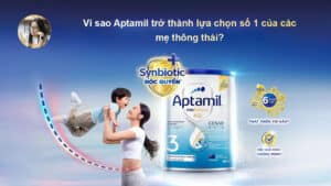 Vì sao Aptamil trở thành lựa chọn số 1 của các mẹ thông thái?