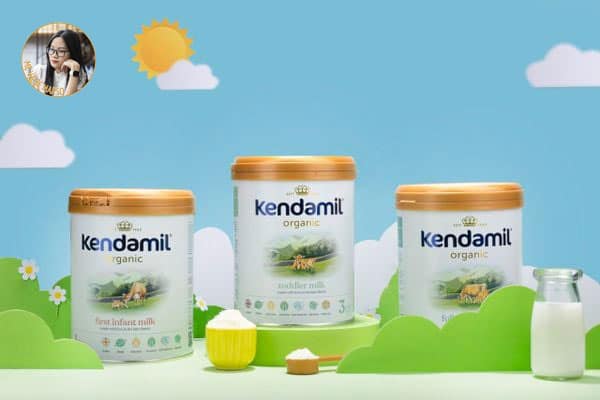 Sữa Kendamil vị ngọt hay thanh