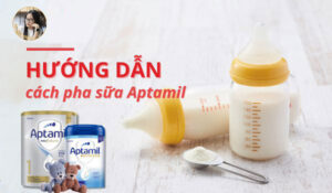 cách pha sữa aptamil