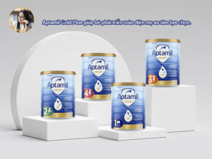 Aptamil Gold Plus giúp bé phát triển toàn diện