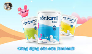 Công dụng của sữa Rontamil