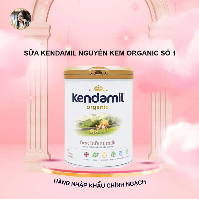 SỮA KENDAMIL NGUYÊN KEM ORGANIC SỐ 1 (0-6 THÁNG)