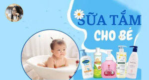 Sữa tắm cho bé