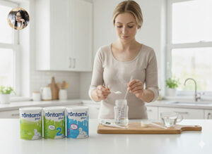 pha sữa rontamil như thế nào