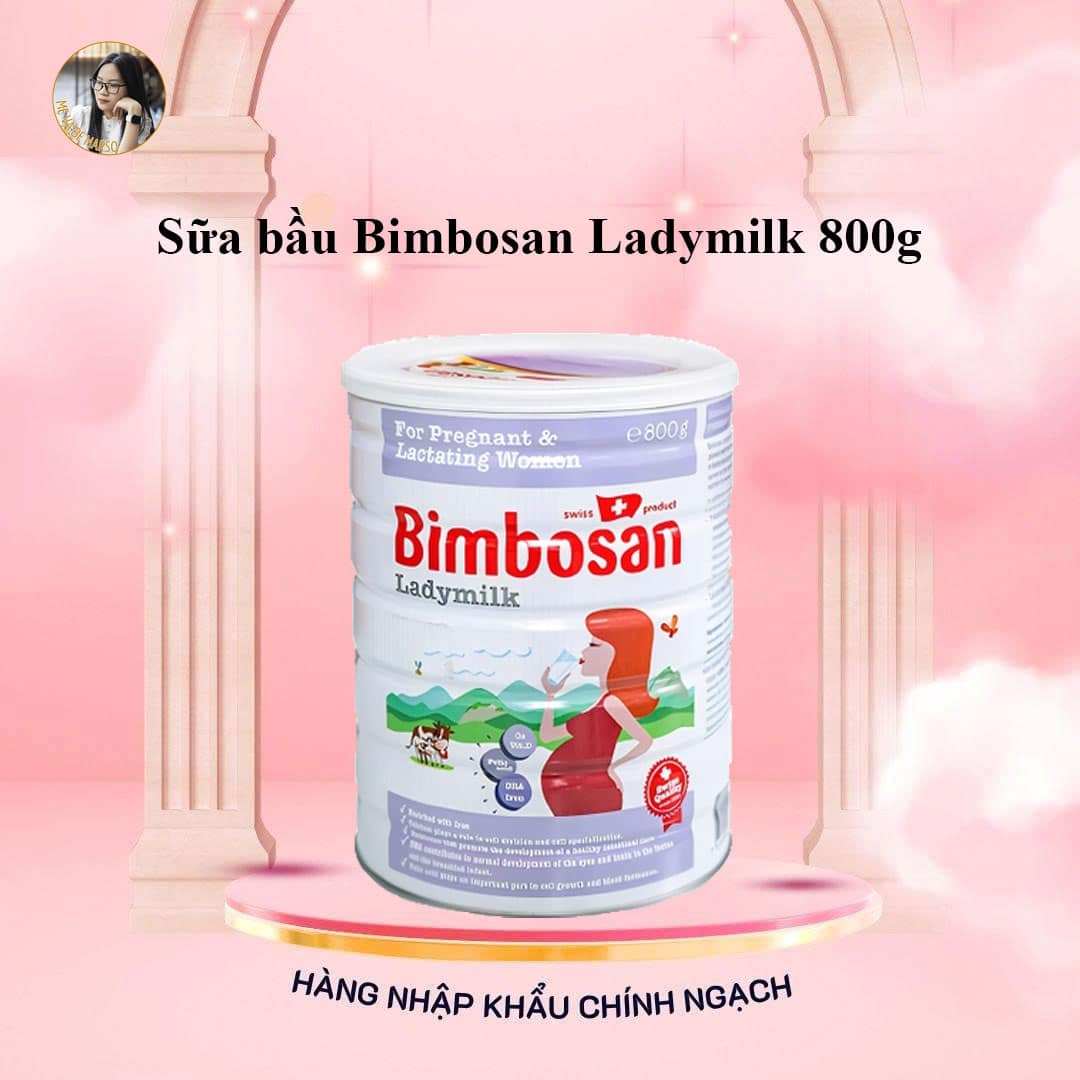 Sữa bầu Bimbosan Ladymilk 800g