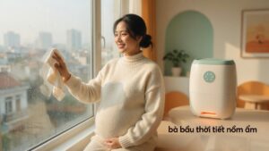 Bà bầu thời tiết nồm ẩm: 7 nguyên tắc vàng bảo vệ mẹ và thai nhi