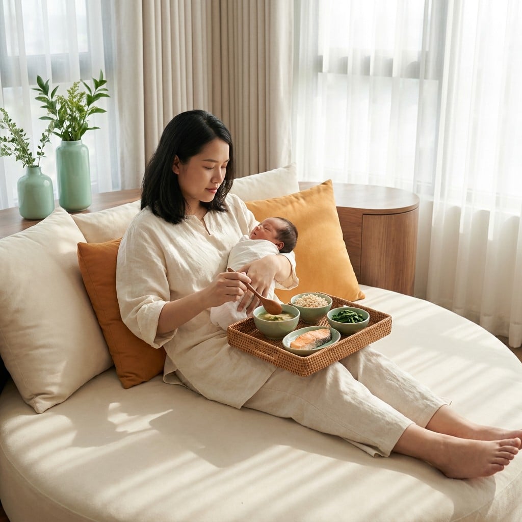 Vì Sao Bữa Ăn Sau Sinh Quyết Định Tốc Độ Hồi Phục Của Mẹ?