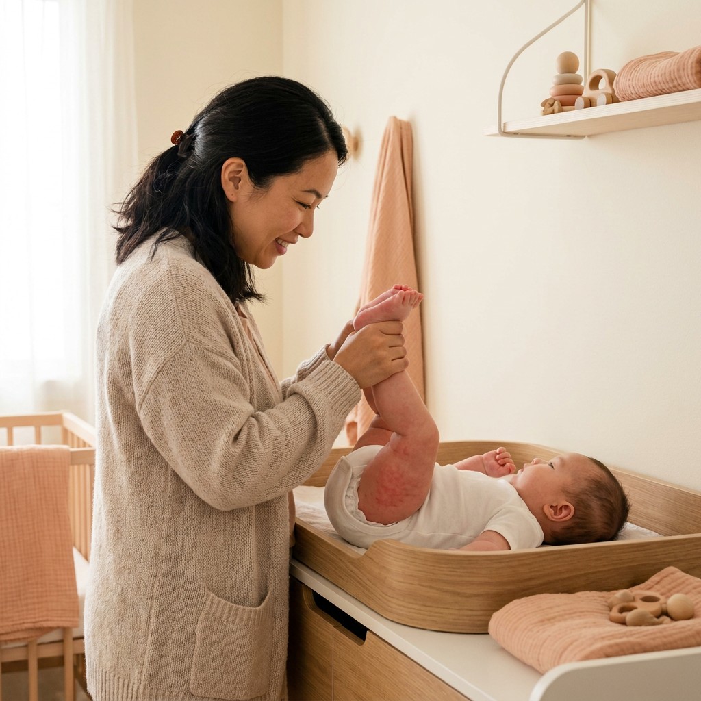 Hăm tã ở trẻ sơ sinh: Khi làn da non nớt "kêu cứu"