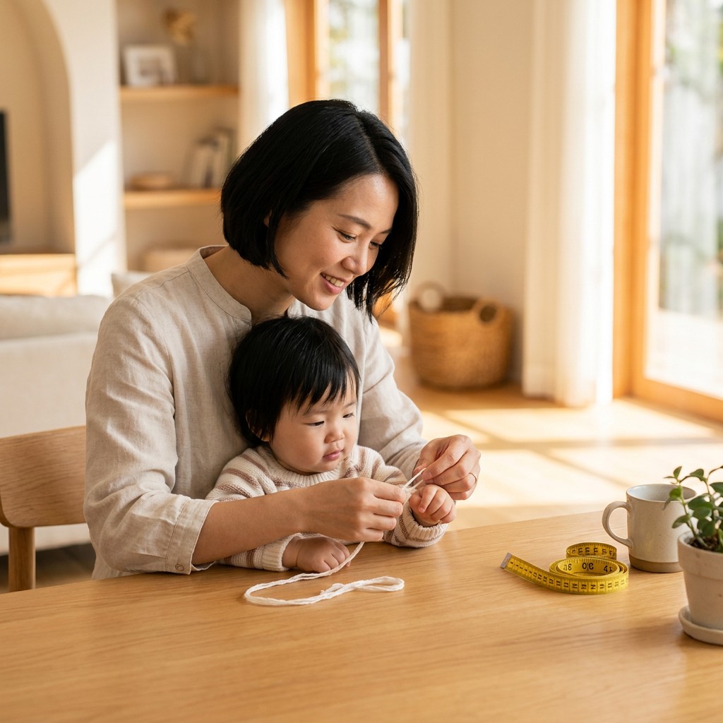 Size Vòng "Chuẩn Không Cần Chỉnh" Cho Bé 2 Tuổi – Đừng Đoán Mò Nữa Mẹ Ơi