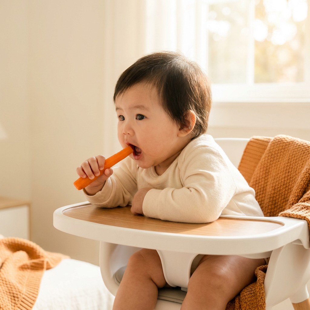 Từ "Vùng Chiến Sự" Đến Bữa Ăn Vui Vẻ – Nguyên Tắc Vàng Khi Tập BLW Cùng Con