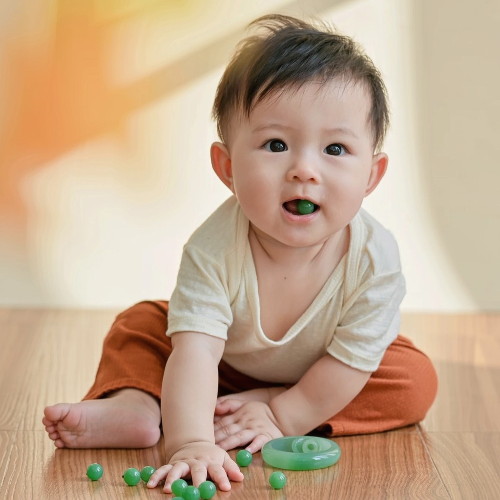 4 Mối Nguy Hiểm "Vô Hình" Khi Bé Đeo Vòng Ngọc Mà Mẹ Hay Bỏ Qua