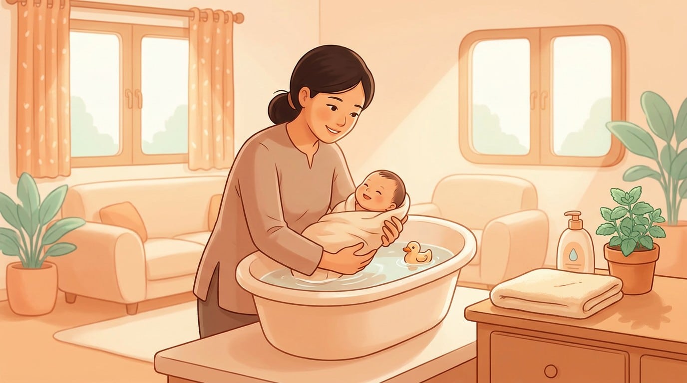 Quy trình vệ sinh và bảo vệ làn da bé: Đầu tư nhỏ, hiệu quả lớn