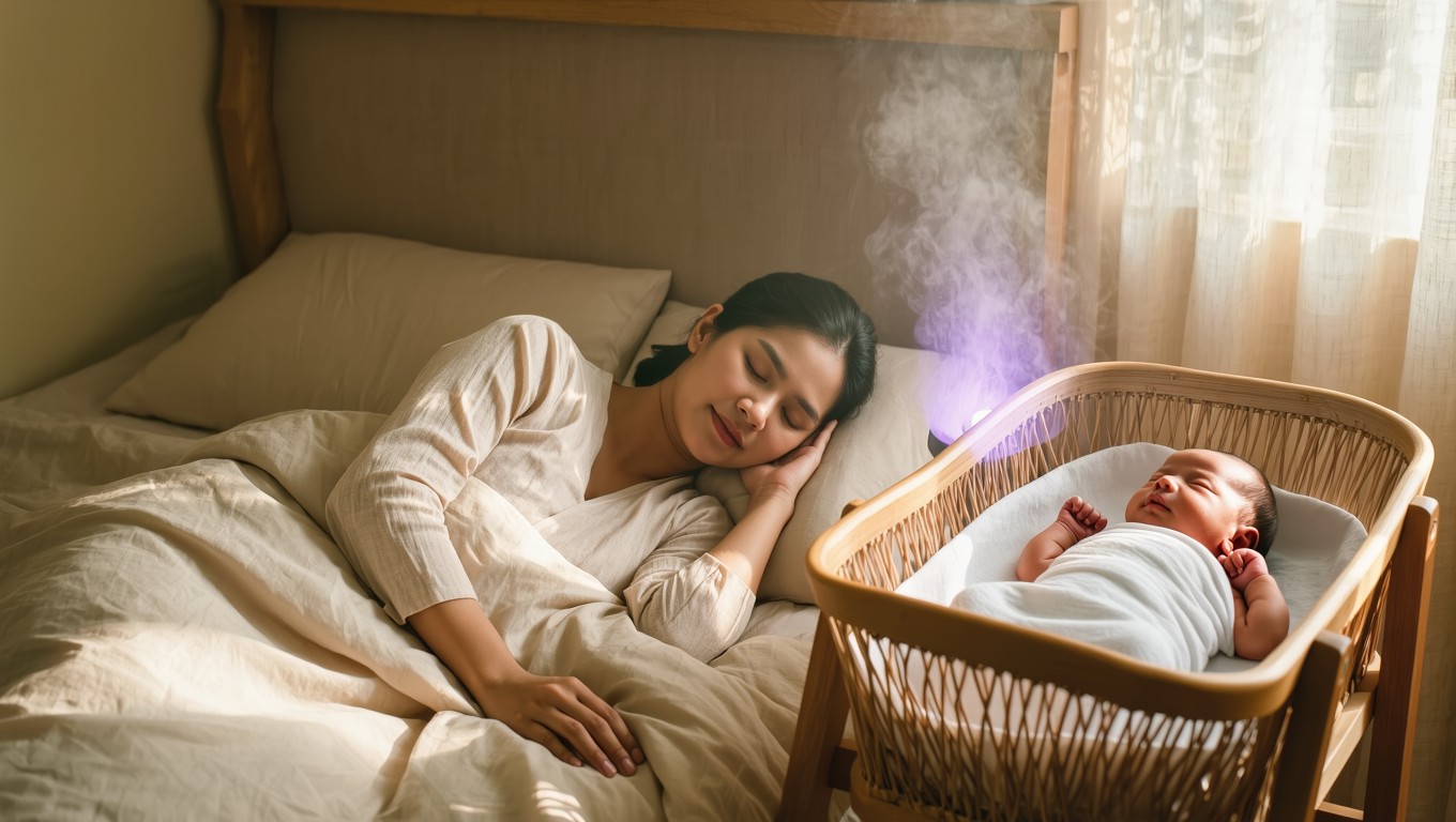7 cách giúp mẹ bỉm khắc phục mất ngủ sau sinh