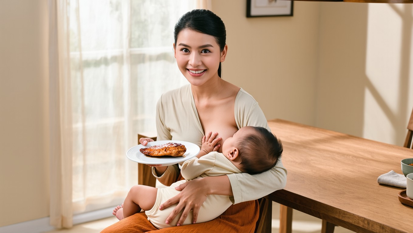 Thực Đơn Khoa Học Cho Mẹ Cho Con Bú – Vừa Giảm Mỡ Vừa Giữ Sữa