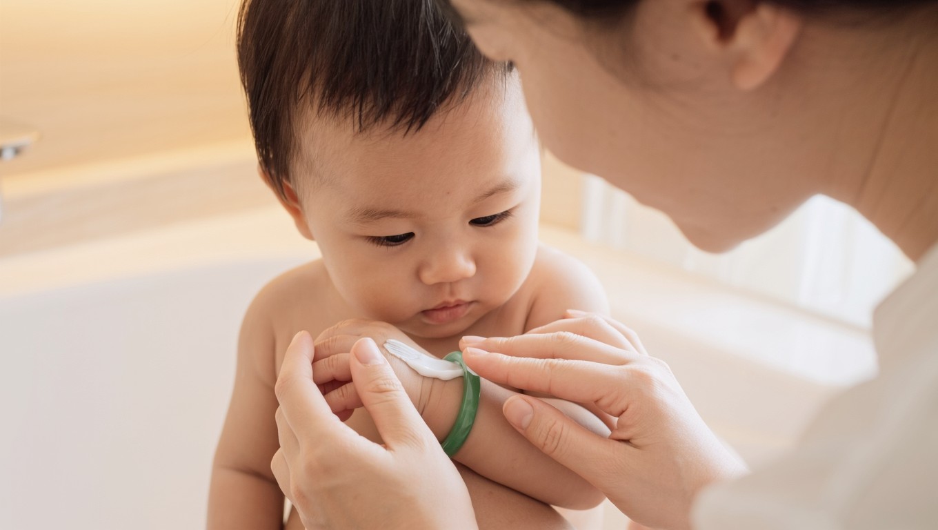 Bí Quyết Tháo Vòng Ngọc Chật Cho Bé Mà Không Lo Con Khóc Thét