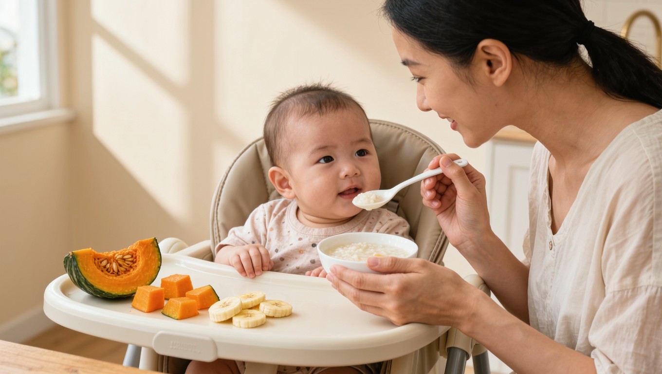 Kết hợp BLW và ăn dặm truyền thống: Giải pháp "vàng" cho mẹ Việt