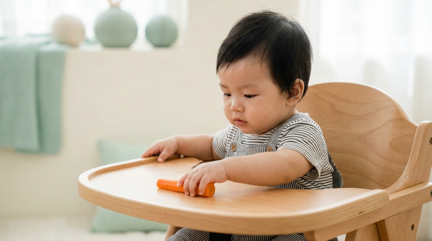 5 Nguyên Tắc Vàng Giúp Mẹ Cho Bé BLW Mà Không Lo Hóc