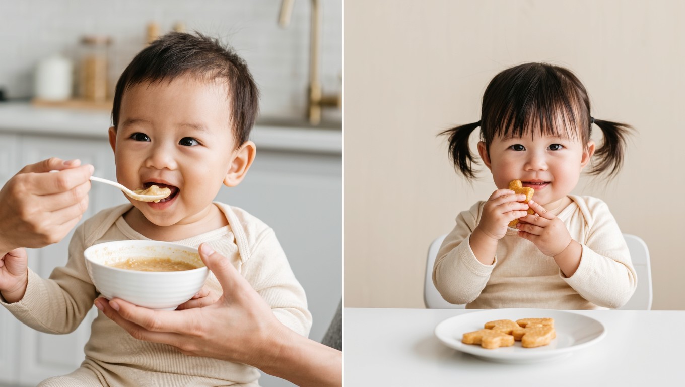 So sánh chi tiết: Ăn dặm kiểu Nhật và BLW khác nhau như thế nào?
