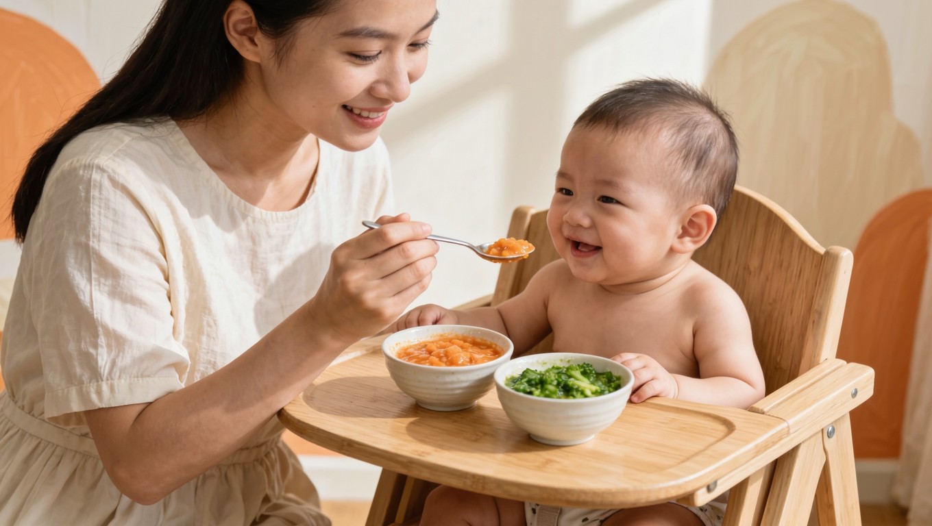 Thực đơn gợi ý theo từng cột mốc phát triển của con