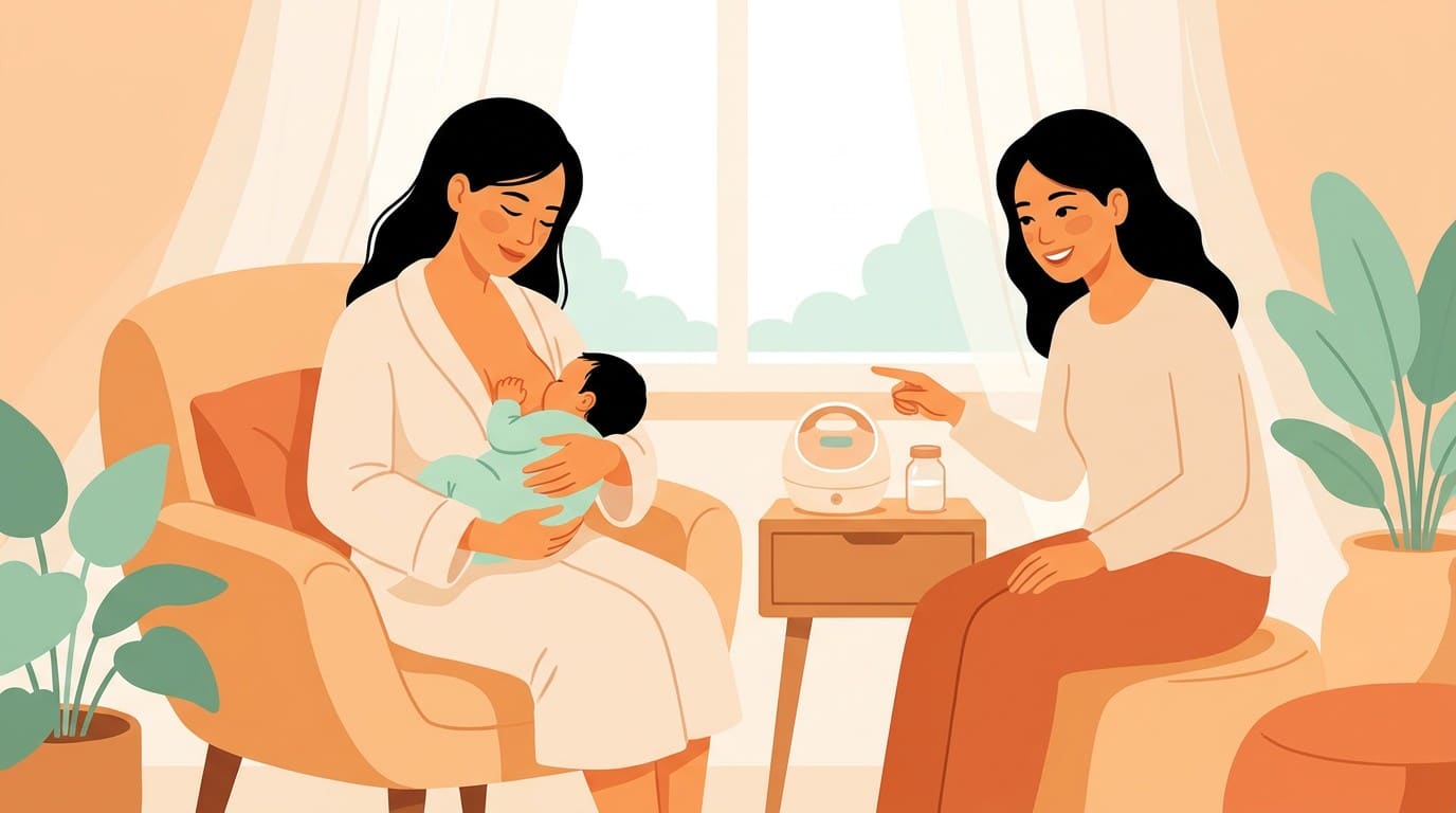 Giải đáp thắc mắc thường gặp về cách gọi sữa về cho mẹ sinh mổ