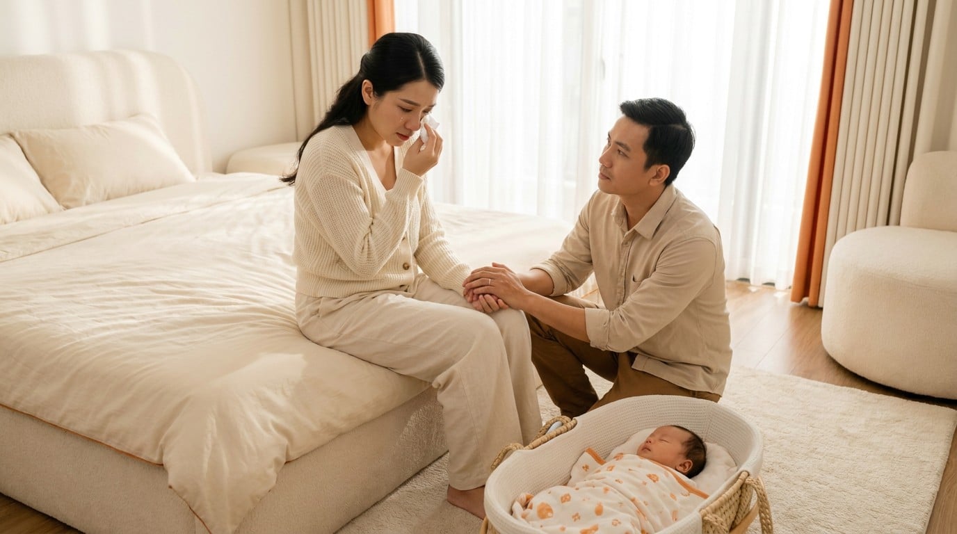 Sức khỏe tinh thần sau sinh: Đừng để mẹ "một mình" vượt cạn lần hai