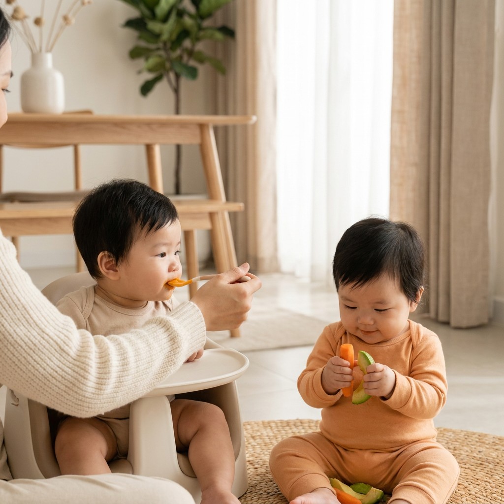 So sánh ăn dặm kiểu Nhật và BLW - Phương pháp nào phù hợp với bé nhà bạn?