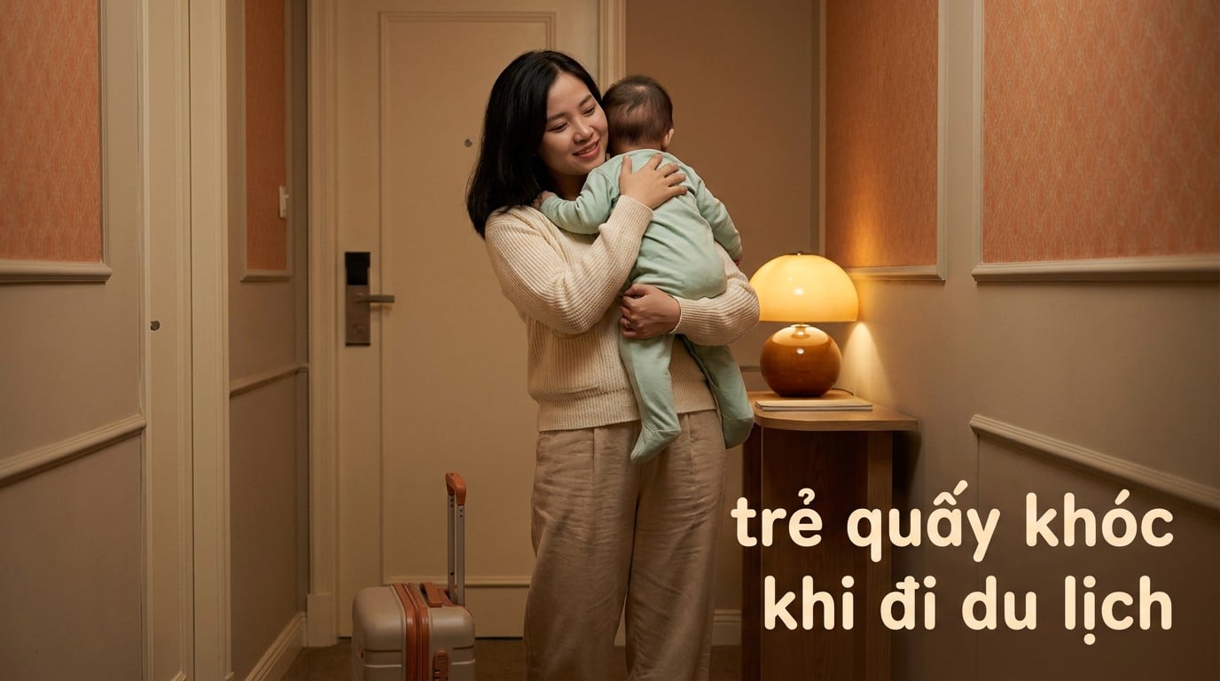 Trẻ Quấy Khóc Khi Đi Du Lịch: 8 Cách Giúp Mẹ Xoay Xở Nhẹ Nhàng