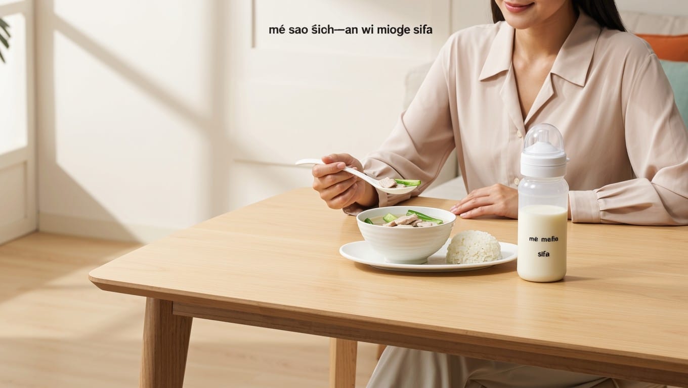 Mẹ Sau Sinh Ăn Gì Nhiều Sữa? Thực Đơn 7 Ngày Gọi Sữa Về Dồi Dào