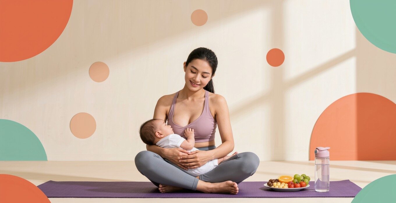 Giảm Cân Sau Sinh An Toàn: 6 Bí Quyết Lấy Lại Vóc Dáng Không Mất Sữa