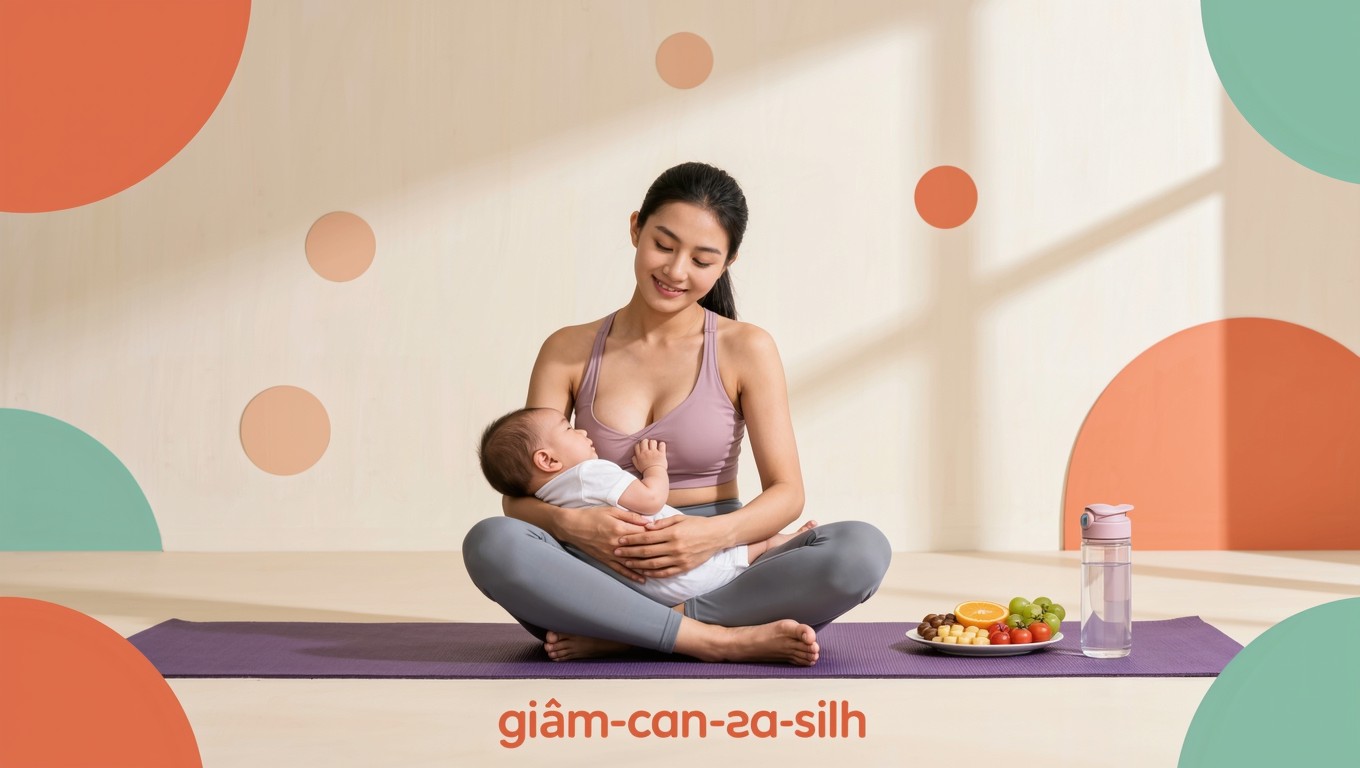 Giảm Cân Sau Sinh An Toàn: 6 Bí Quyết Lấy Lại Vóc Dáng Không Mất Sữa