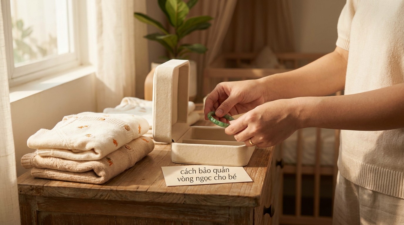 Cách Bảo Quản Vòng Ngọc Cho Bé Đúng Chuẩn – Mẹ Nhất Định Phải Biết