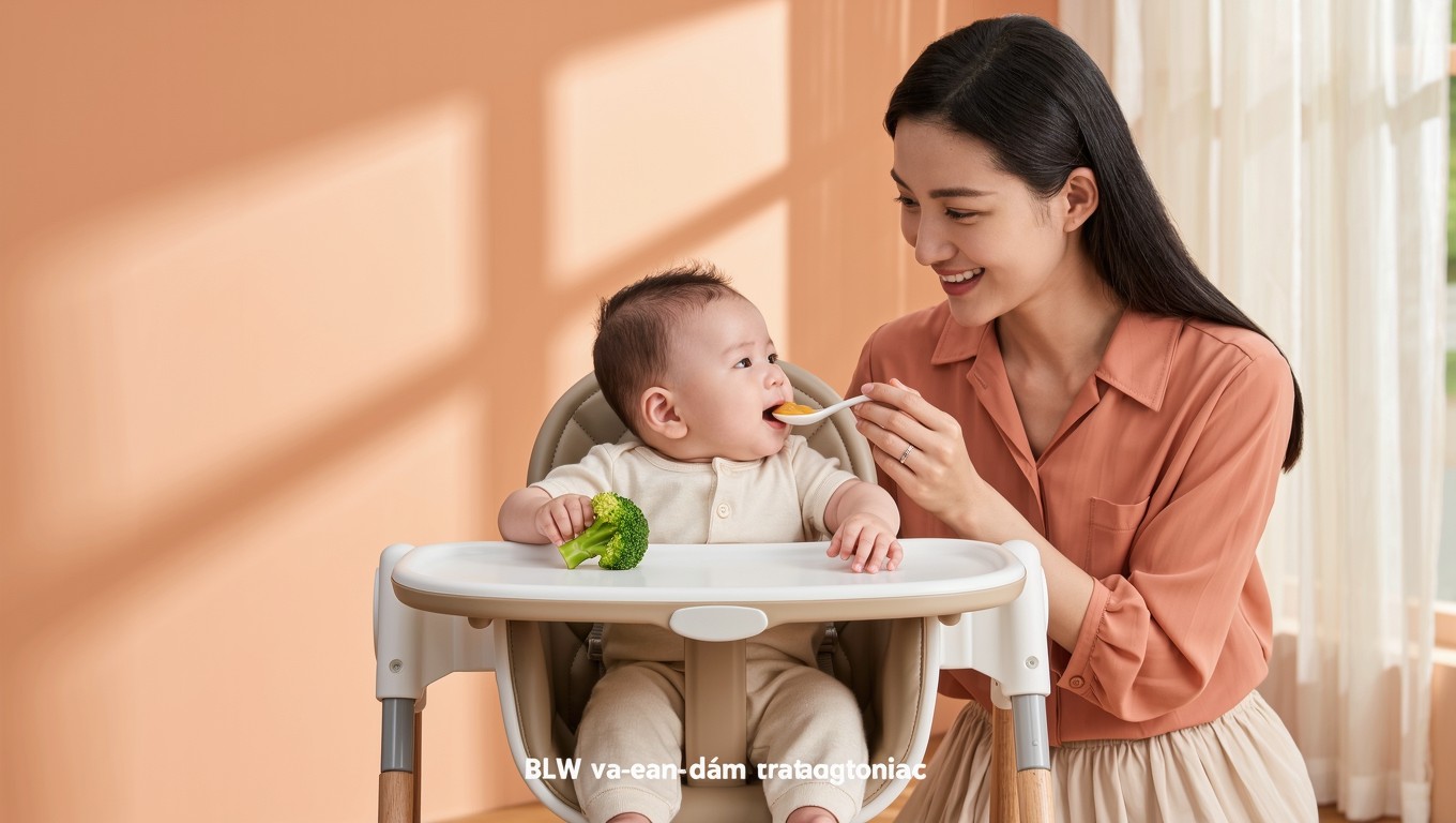 BLW và Ăn Dặm Truyền Thống: So Sánh Chi Tiết & Cách Kết Hợp