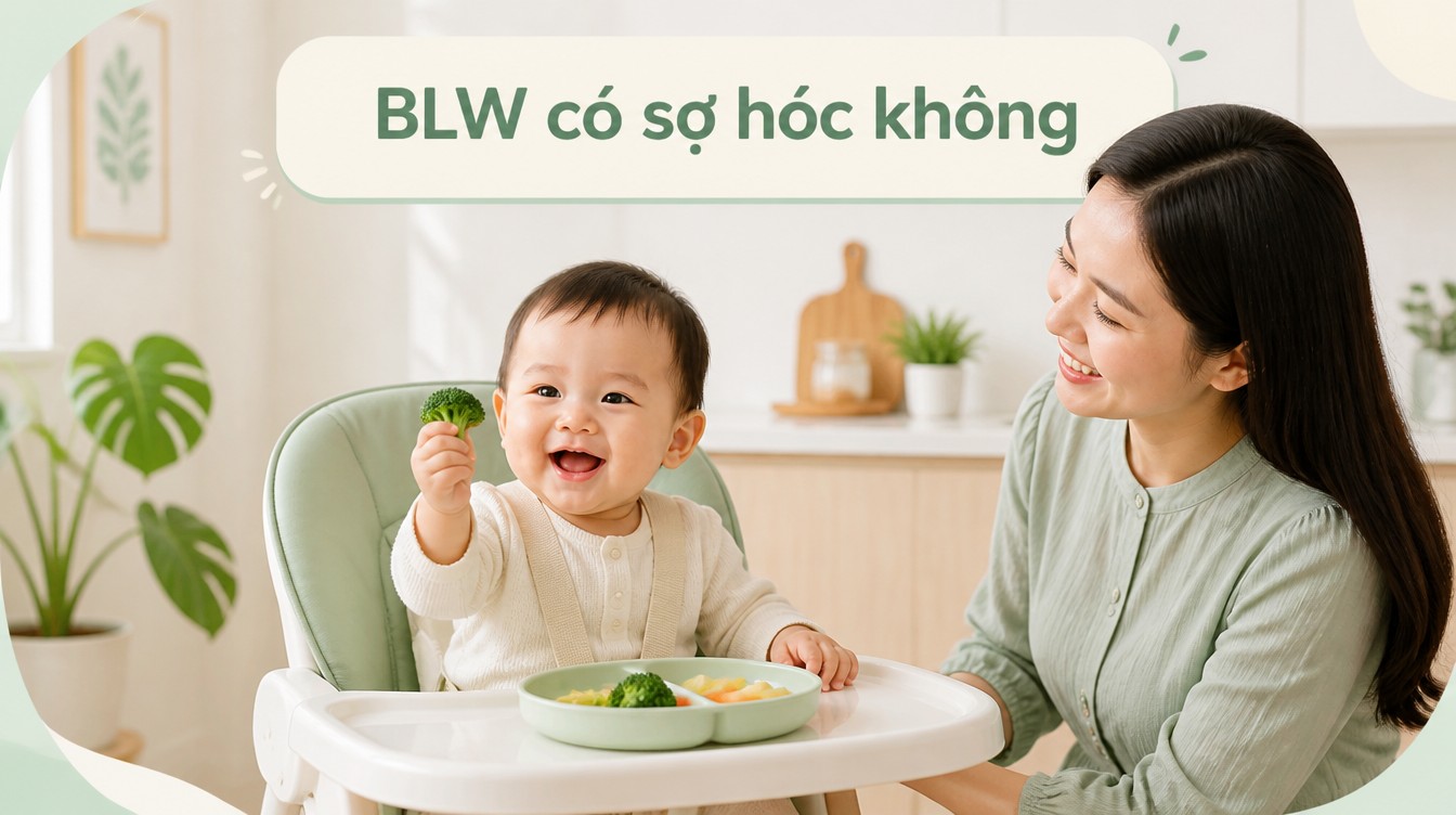BLW Có Sợ Hóc Không? 5 Nguyên Tắc Vàng Mẹ Cần Biết