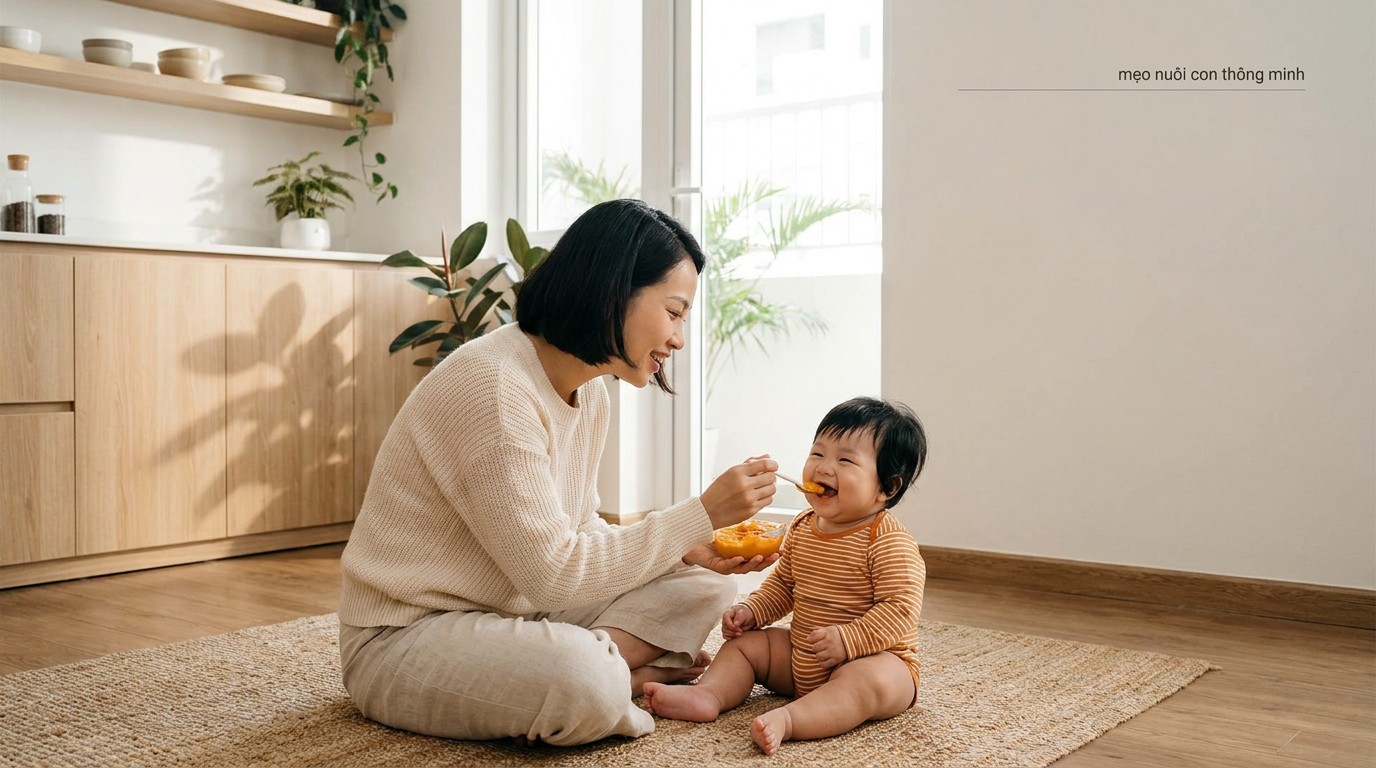 6 Mẹo Nuôi Con Thông Minh Từ 1000 Ngày Đầu Đời