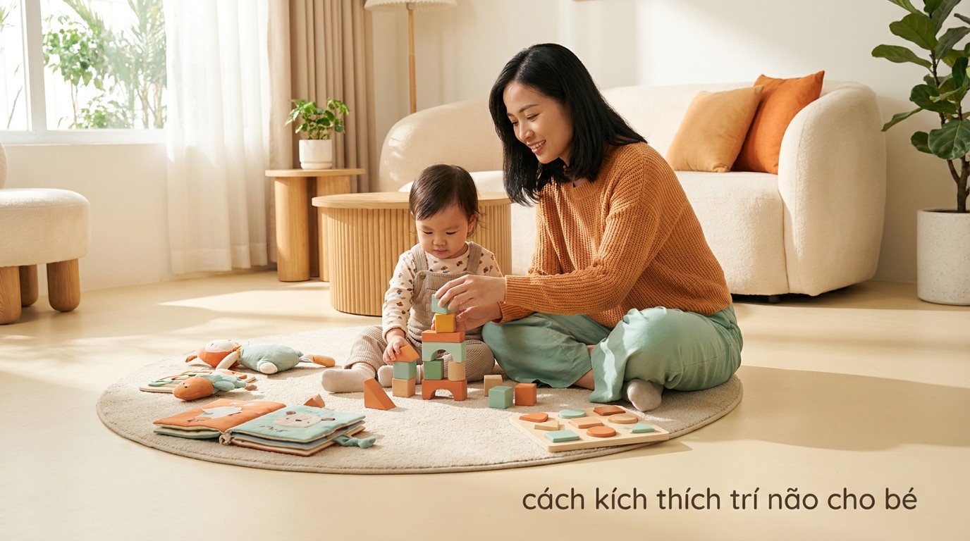10 Cách Kích Thích Trí Não Cho Bé Tại Nhà Hiệu Quả Nhất