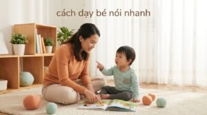 7 Cách Dạy Bé Nói Nhanh Hiệu Quả Theo Từng Tháng Tuổi