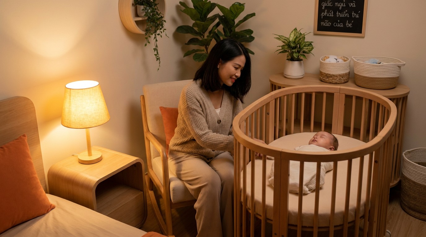 Giấc Ngủ Và Phát Triển Trí Não Của Bé: 6 Điều Mẹ Cần Biết