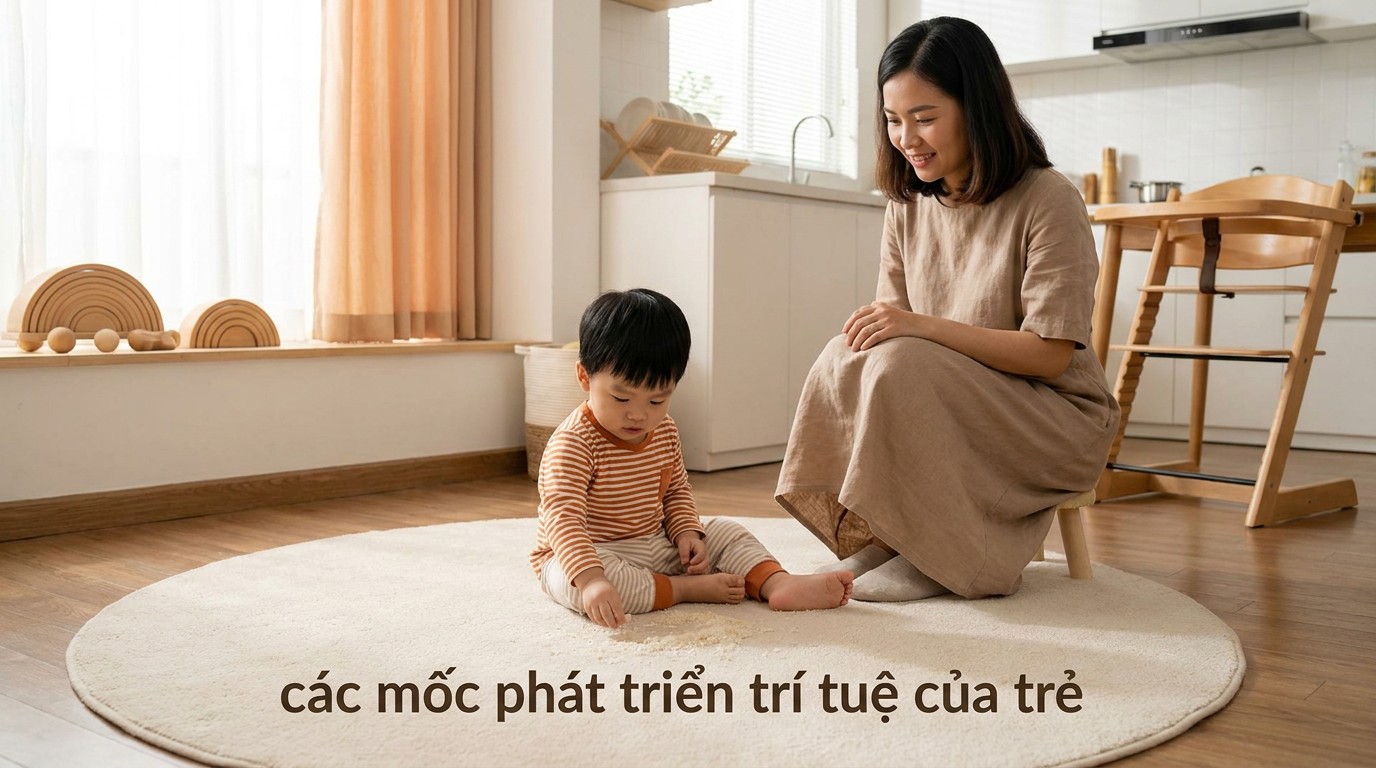 Các Mốc Phát Triển Trí Tuệ Của Trẻ Từ 0–12 Tuổi Mẹ Cần Biết