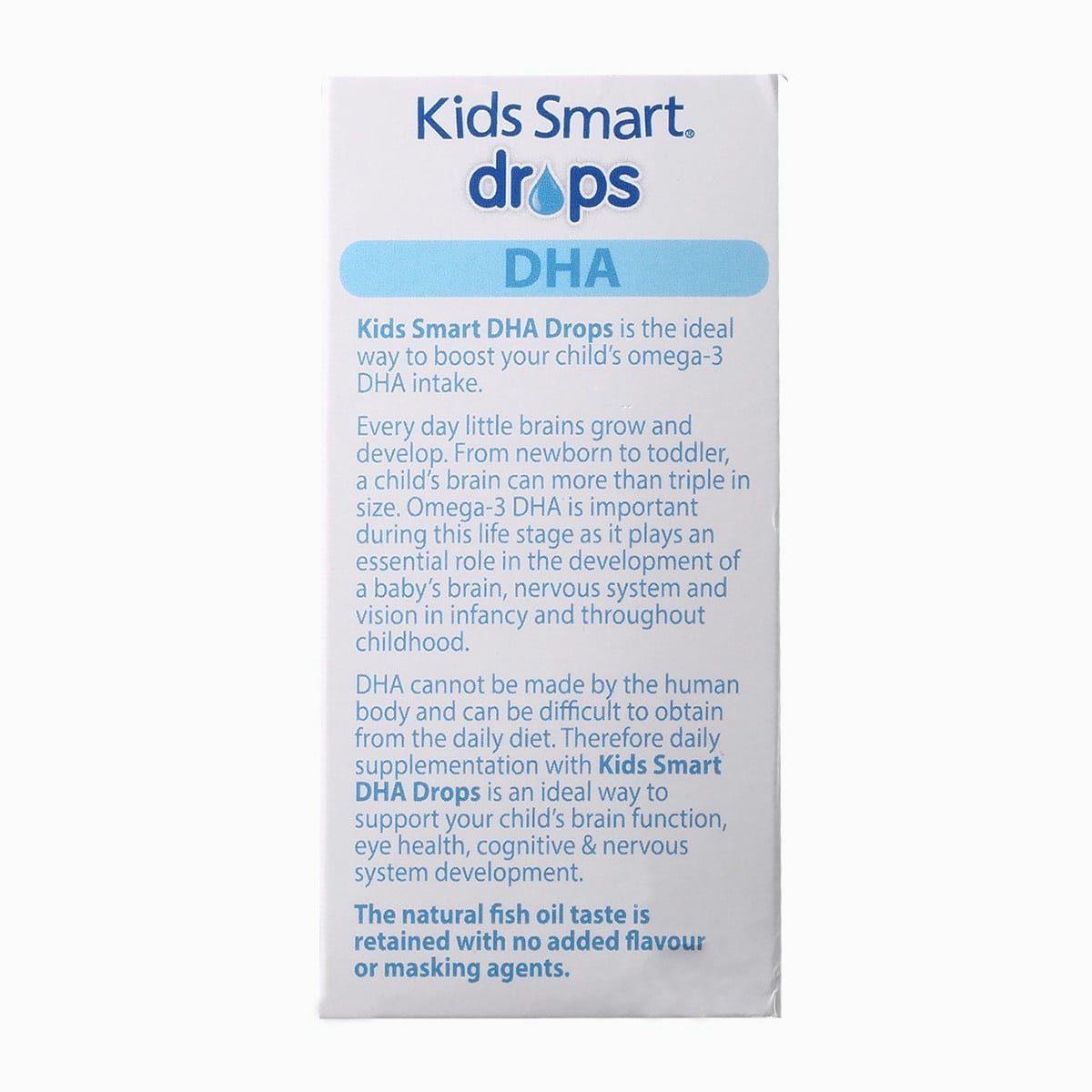 Bao bì chính hãng DHA Nature's Way Kids Smart Drops 20ml nhập khẩu Úc