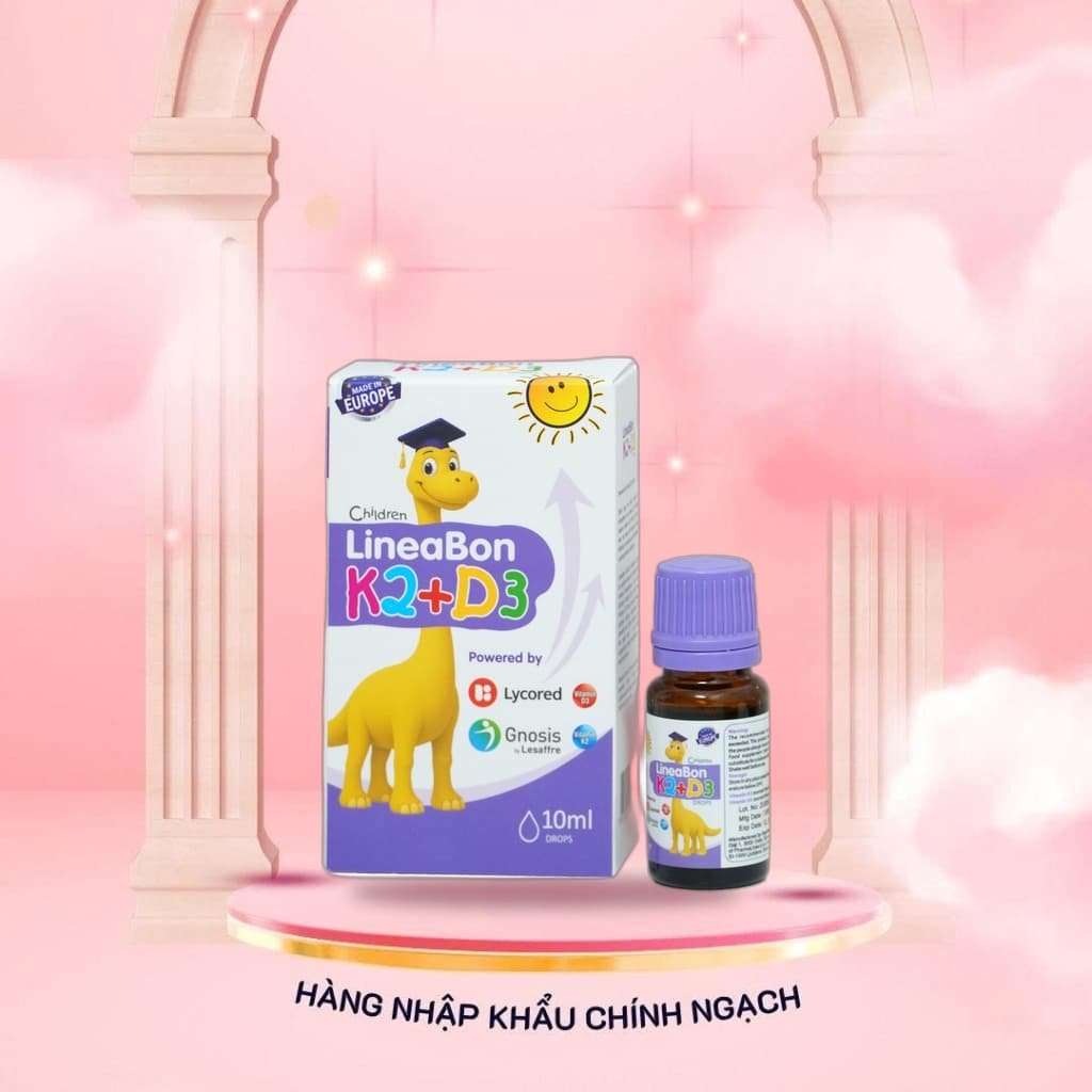 Vitamin D3 K2 LineaBon Drops 10ml